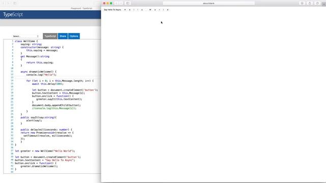 TypeScript 2.1 Async смотреть онлайн