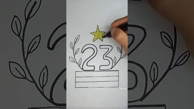 мастер класс как нарисовать открытку 23 февраля смотреть онлайн