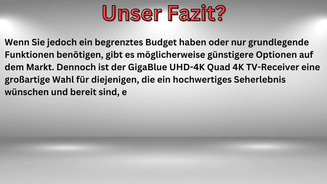 GigaBlue UHD 4K Quad 4K TV Receiver schwarz 2000GB HDD Funktionen Vorteile Nachteile Bewertungen смотреть онлайн