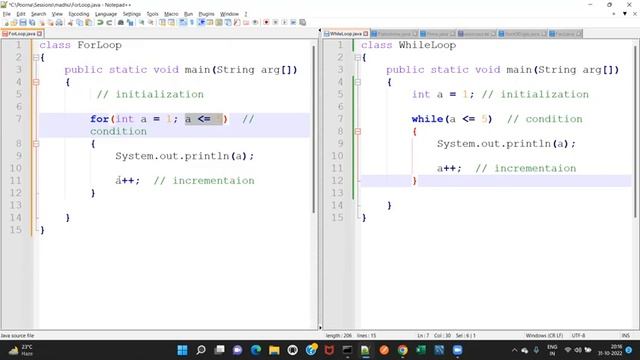 Java - Day 25 (in Telugu) - understanding for loop смотреть онлайн