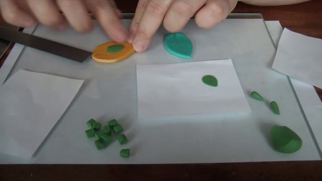 Молд "Лист розы" из полимерной глины смотреть онлайн