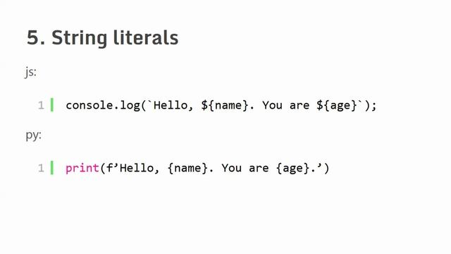 TOP 9 new features of JavaScript similar to Python - Python’s way смотреть онлайн