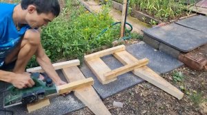 Как сделать лавку(Скамейку)?.Лавка своими руками.Дачная лавка.Простейшая лавка.Лавка.Скамья.