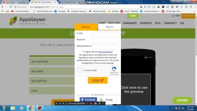 App builder make android app with in 2 min and earn money In Hindi смотреть онлайн