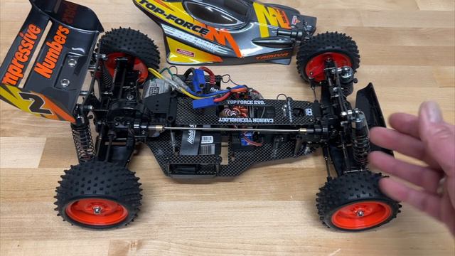 Tamiya Top Force Evo - First Run, is it competitive? смотреть онлайн