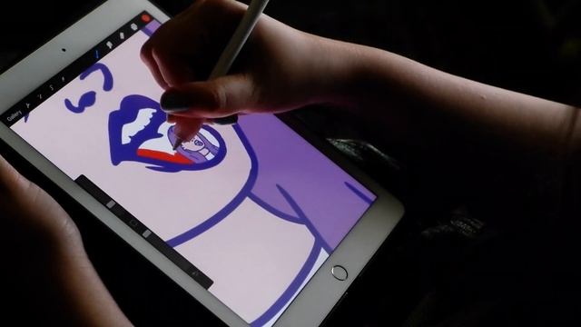 Draw with Me // Chill ProCreate Digital Self Portrait Illustration Session on my iPad смотреть онлайн