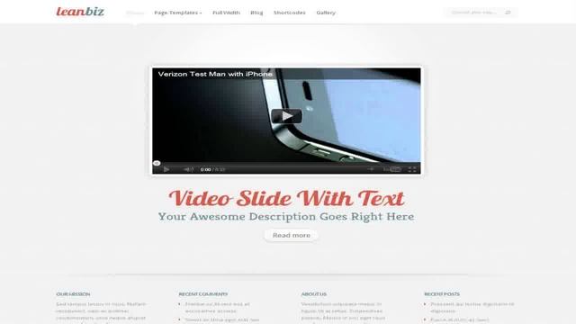 Wordpress theme Music смотреть онлайн