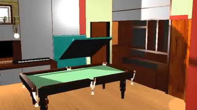 3D планировка 2-х комнатной квартиры смотреть онлайн