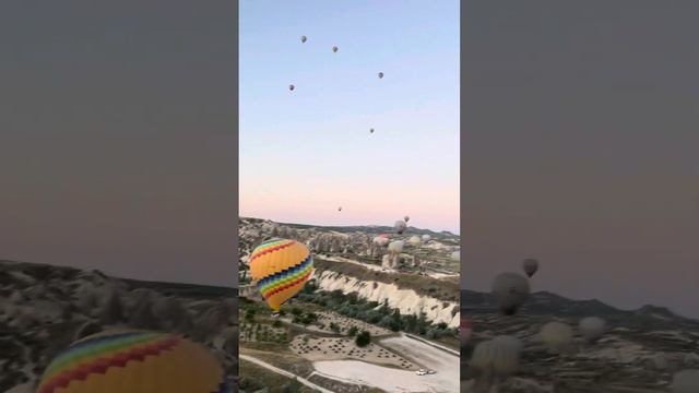 Полет на воздушном шаре.Турция. Каппадокия 2 июля 2023 год #полетнавоздушномшаре #турция #каппадоки