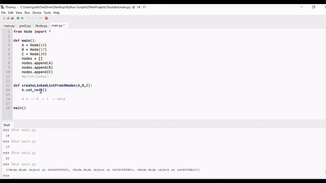 Linked Lists Python Tutorial | How To | Programming Video смотреть онлайн