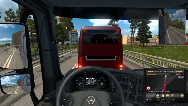 Москва - Осташков ETS2 (part 2) смотреть онлайн