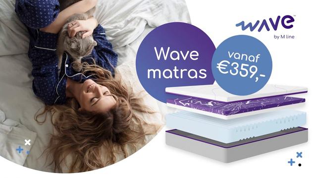 Wave by M line | Het matras dat zich vormt naar jouw lichaam! смотреть онлайн