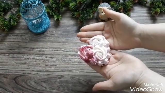 Пирожное-валентинка "Безе с ягодами"/Мыловарение своими руками. смотреть онлайн