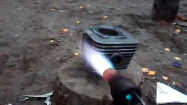 Выпресовка гильзы из рубашки цилиндра ТМЗ. смотреть онлайн