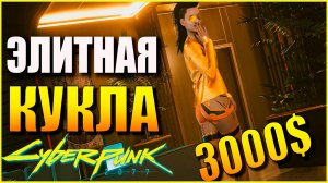 Cyberpunk 2077. Роман с Элитной куклой