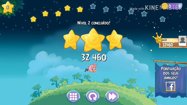 Jogando Angry Birds Stella смотреть онлайн