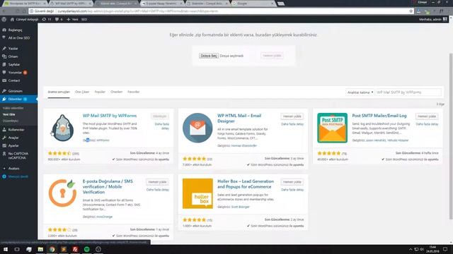 Wordpress Smtp Mail Kurulumu смотреть онлайн