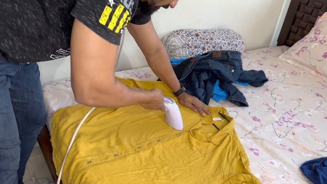 PHILIPS Handheld Garment Steamer GC360/30 - Real Life Review (Hindi) смотреть онлайн