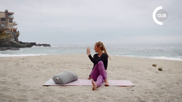 30 Min Full Body Stretch/Yoga For Stress & Anxiety Relief смотреть онлайн