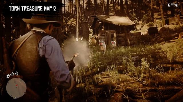 Torn Map Treasure Hunt Guide for RDR2 смотреть онлайн