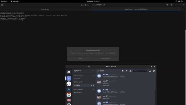 How to keep a program running, after closing the SSH session смотреть онлайн