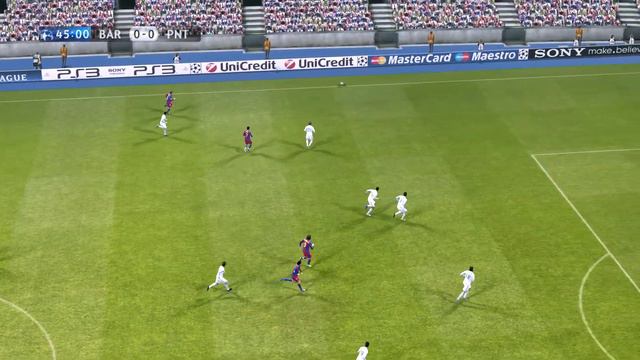 PES 2011 (UEFA CHAMPIONS LEAGUE 2010-2011) | [GROUP STAGE] | [ROUND 5/6] | F.C BARCELONA смотреть онлайн