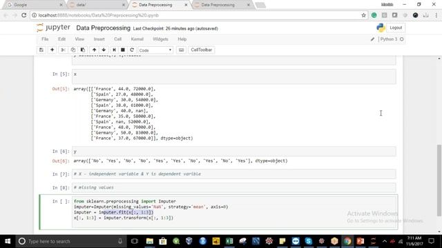 Manish Choudhary : Data Science Training : Data Preprocessing смотреть онлайн