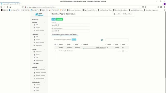 Opennebula Add Node and Create VM смотреть онлайн