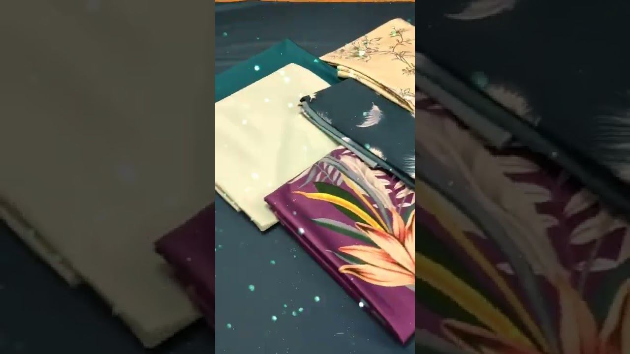Ночное небо, усыпанное звездами... все это про сатин "Звездный" смотреть онлайн