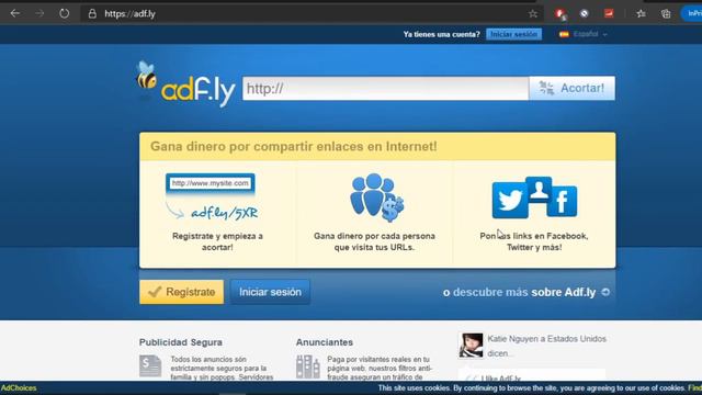 COMO GANAR DINERO POR INTERNET SIN INVERTIR DESDE CASA MUY FACIL - Adfly | Katrina Jade смотреть онлайн