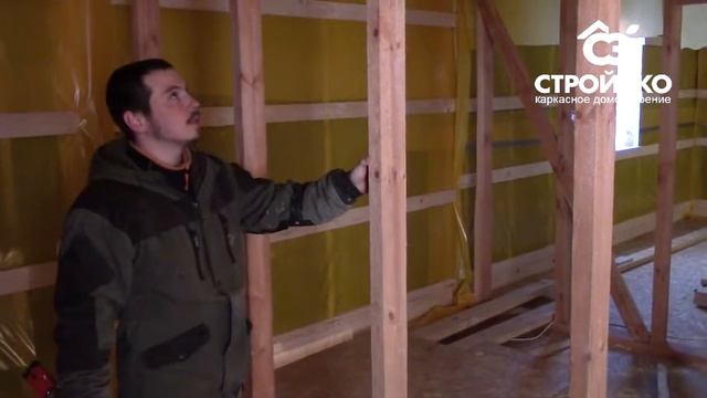 Утепление дома с каркасом из доски естественной влажности смотреть онлайн