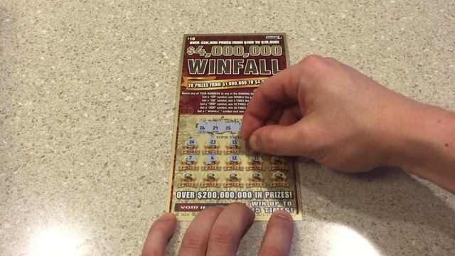 Scratch Ticket: $4,000,000 Winfall Massachusetts $10 смотреть онлайн