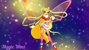 Клуб винкс все превращения Стеллы до Космикса!