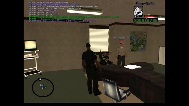 Повышение до должности: Следователь в C.R.A.S.H. Samp-Rp[02 server] смотреть онлайн