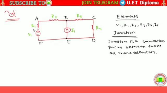 What is Mesh,Loop,Node,Junction & Branch//Explain full details// #diploma #electrical #electronic / смотреть онлайн
