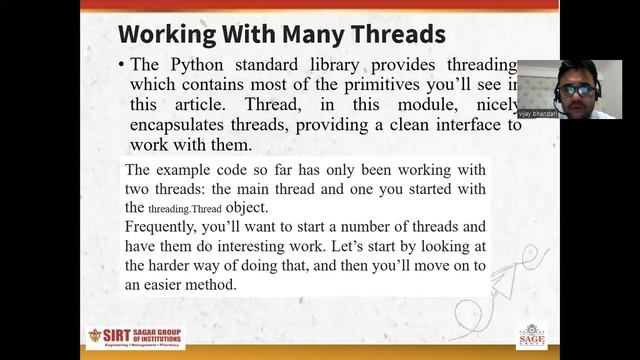Thread in Python смотреть онлайн