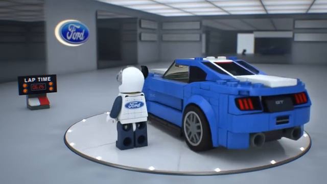 Lego 75871 Ford Mustang GT 3D Review смотреть онлайн