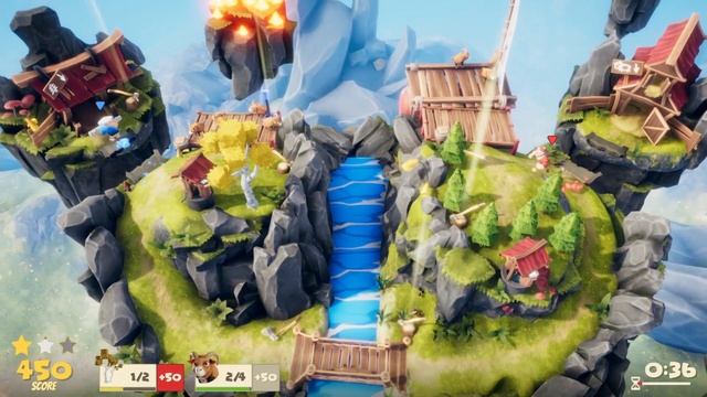 Lumberhill [FR] le party game coop ou PvP des bucherons et des bergers de l’extrême смотреть онлайн