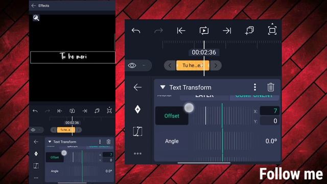 Alight motion new trending text transfrom lyrics edit tutorial for your clean edit #tutorial смотреть онлайн
