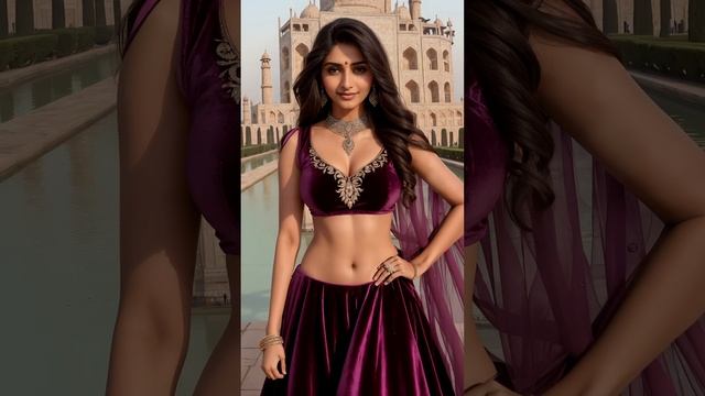 [4K] Indian AI Lookbook Model: At the Taj Mahal - Part 1 смотреть онлайн