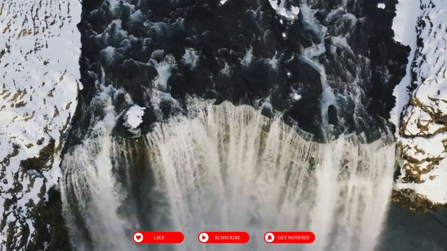 Deep Soothing Waterfall Sounds With Relaxation Music | Music For Sleep & Study | Nature Sounds