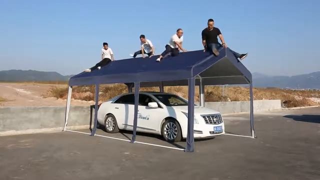 Тентовый гараж