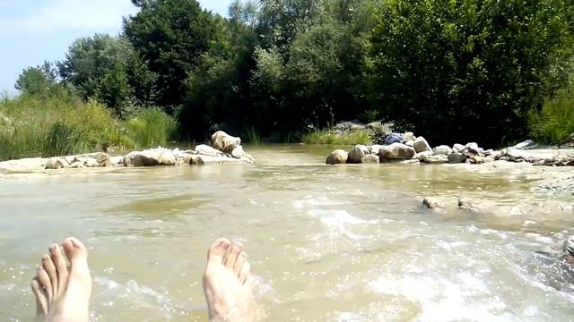 Горная речка Абин. На Белых камнях. Абинский район смотреть онлайн