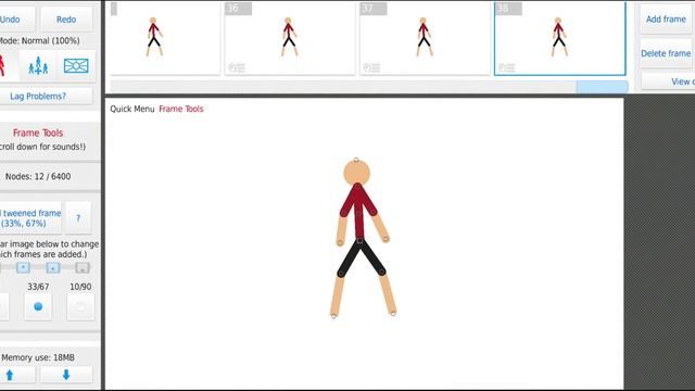 Using Stick Nodes to make an Animation - With Tweening! смотреть онлайн