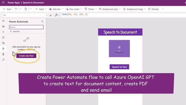 Speech to Text to Document AI in Power Platform | Whisper AI & GPT with Azure OpenAI смотреть онлайн
