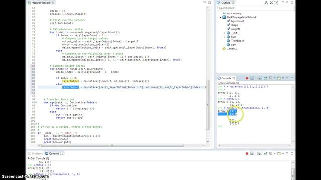 Neural Nets in Python: Ch 3.2 Training the Network (Part 2) смотреть онлайн