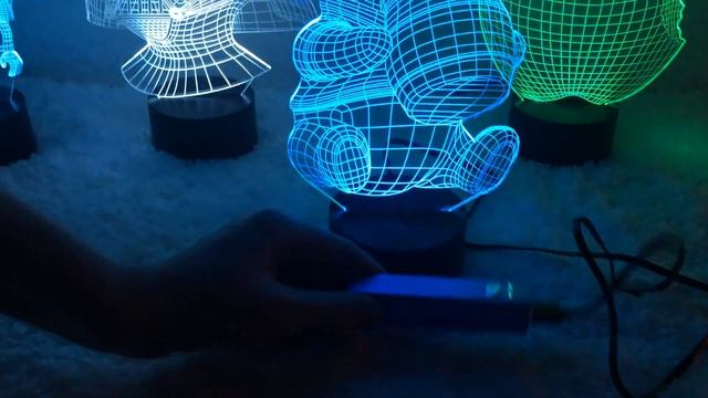 3D Светильник смотреть онлайн