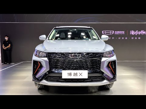 Новый Джили Азкара X 2022 - автовыставка Гуанджоу Китай смотреть онлайн