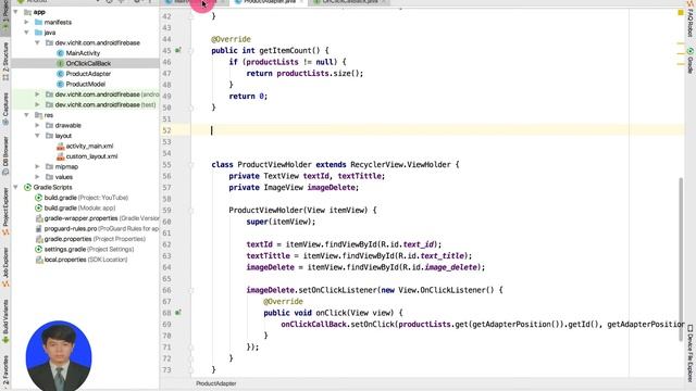 Android Firebase Tutorial: 6 - Android Firebase Delete Data From Firebase Database смотреть онлайн