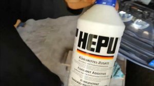 BMW 320d E46 Замена охлаждающей жидкости